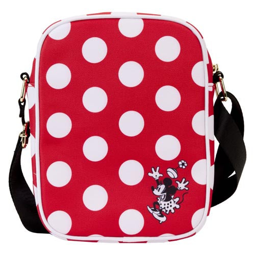 Disney Minnie Rocks the Dots NylonPassport Crossbody