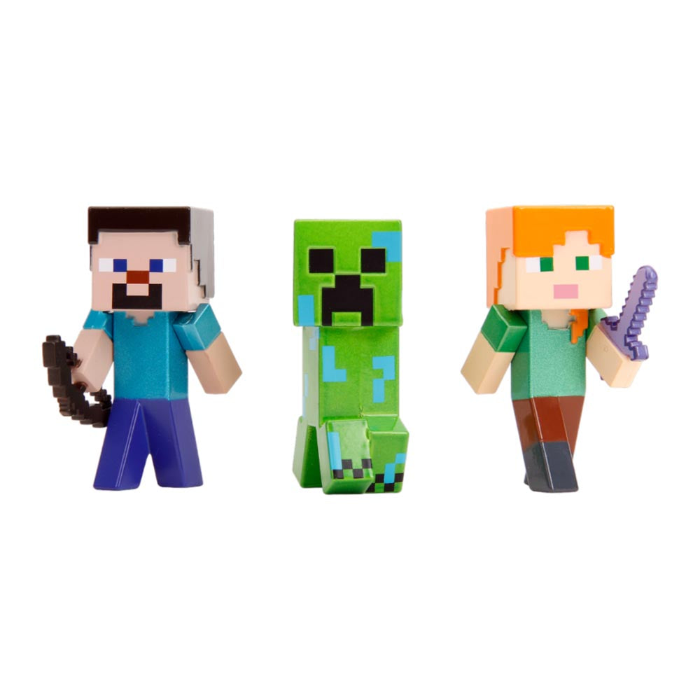 Minecraft Legends 2,5 "Metallfigur