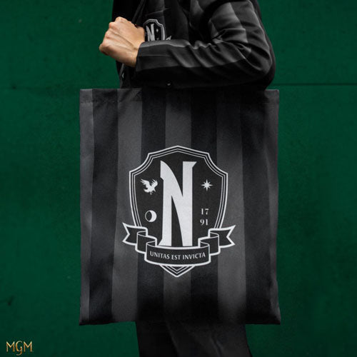 Wednesday TV Nevermore Academy Tote Bag