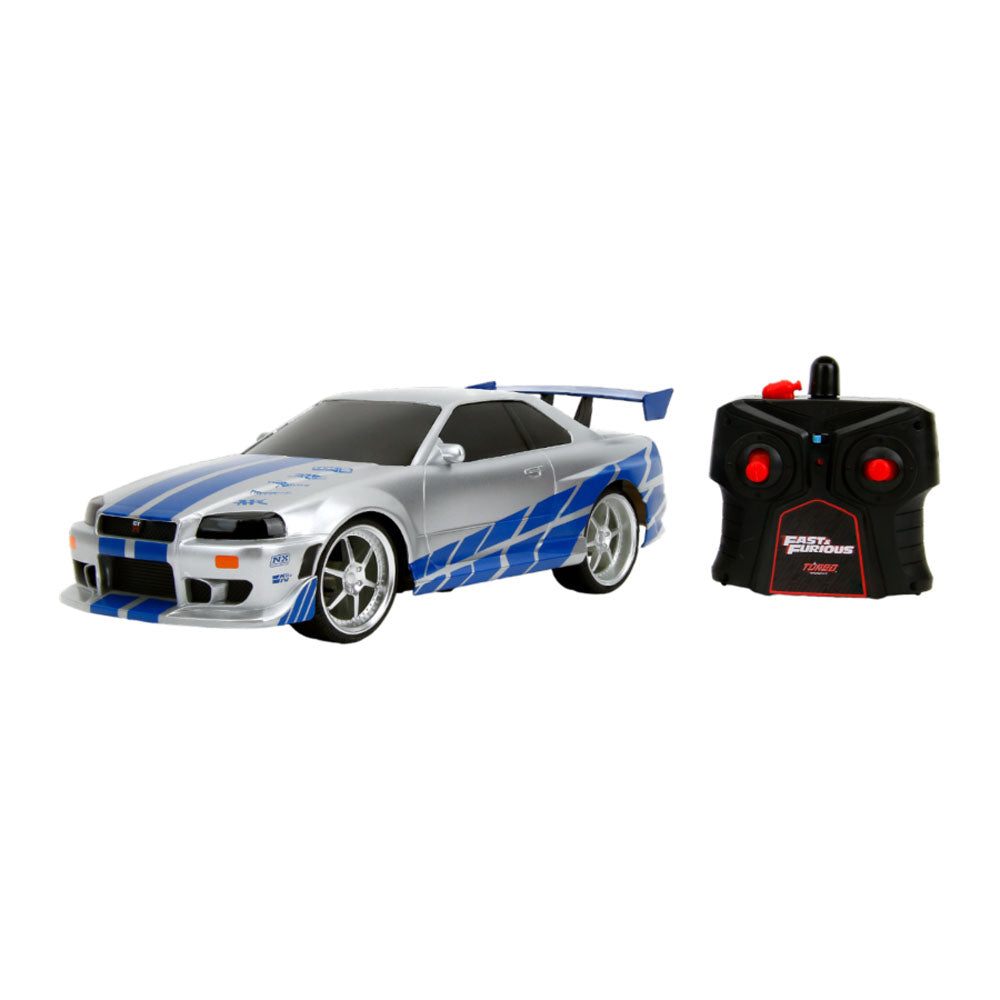 Fast & Furious 2002 Nissan Skyline GT-R BNR34 R/C bil