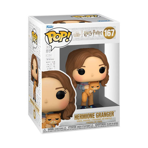 Harry Potter Hermione with Crookshanks Pop! Vinyl