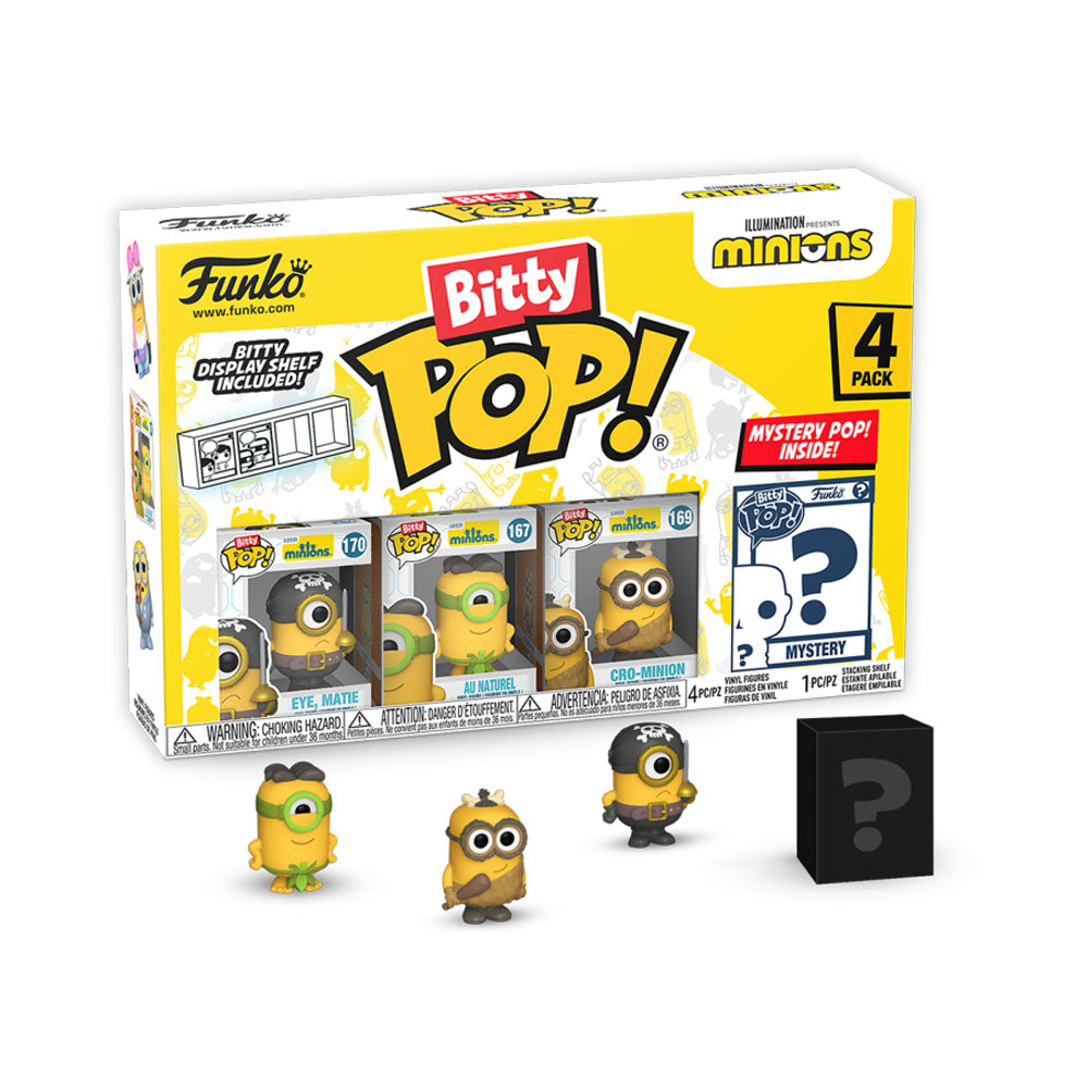 Minions Eye Matie Bitty Pop! 4-Pack