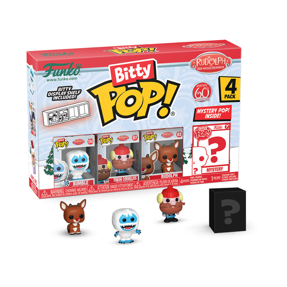 Rudolph Bumble Bitty Pop! 4-Pack