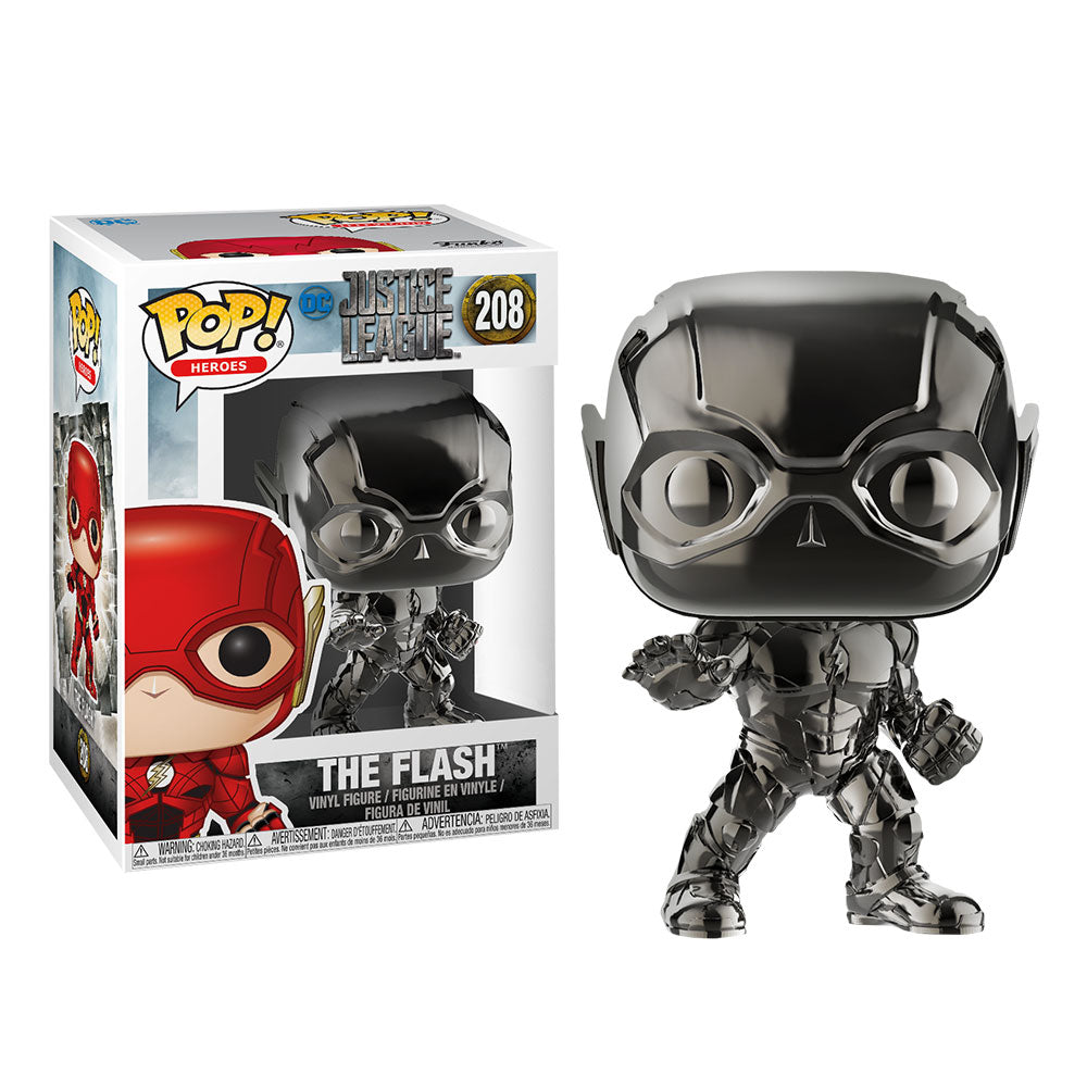 Filme da Liga da Justiça Flash Chrome Pop! Vinil