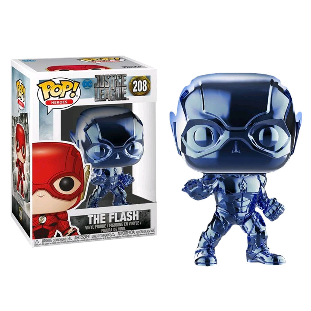 FLASH Chrome Pop Justice League! Winyl