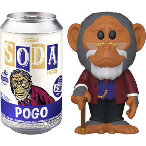 Umbrella Academy Pogo Vinyl Soda Chase Ships 1 in 6