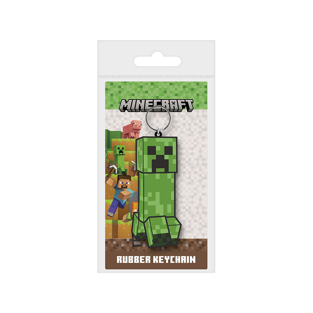 Minecraft gummi -nøglering