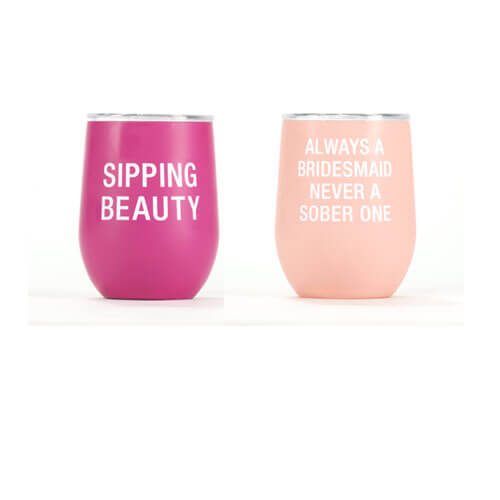 Say What Insulated Wine Tumbler