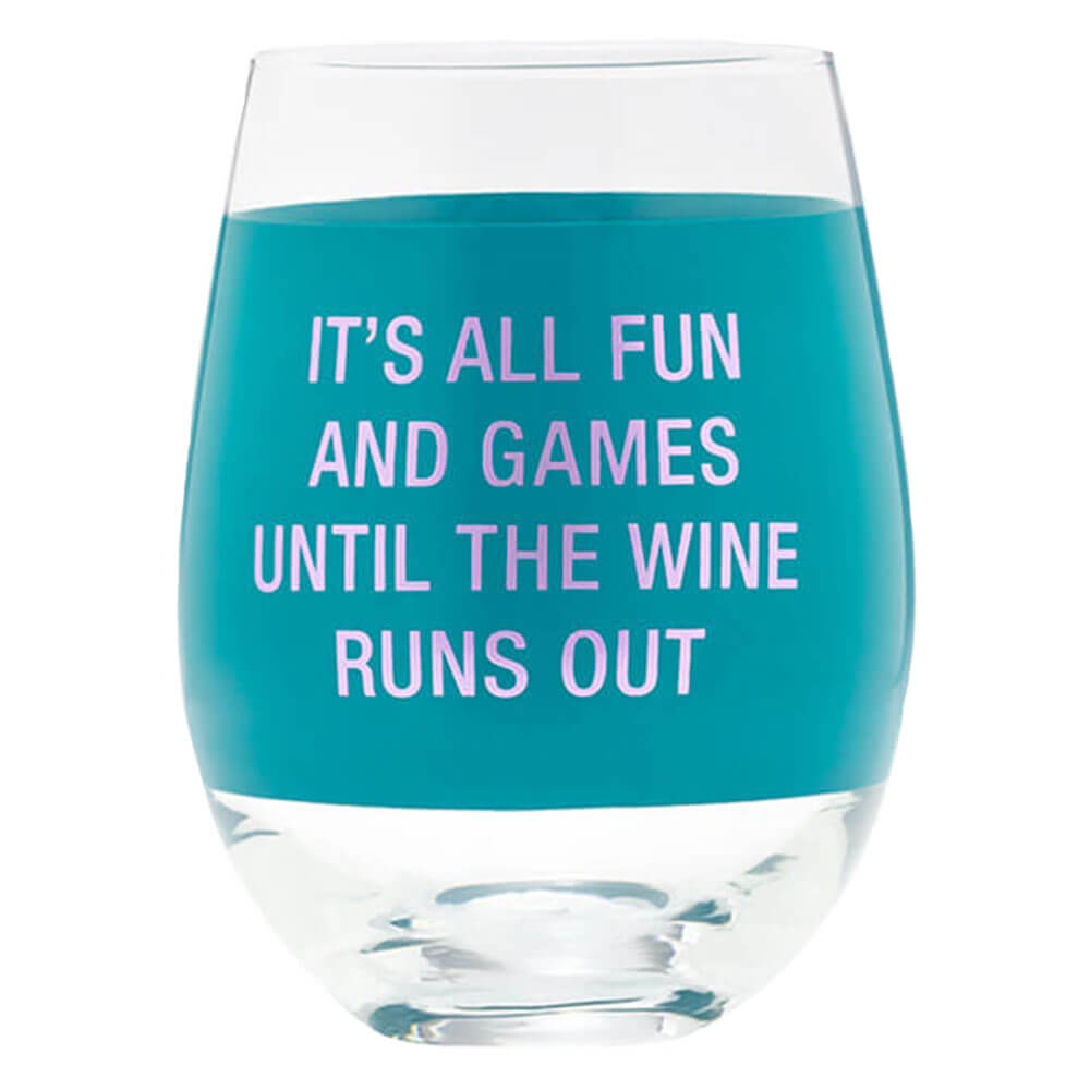 Say What Wine Glass 470mL