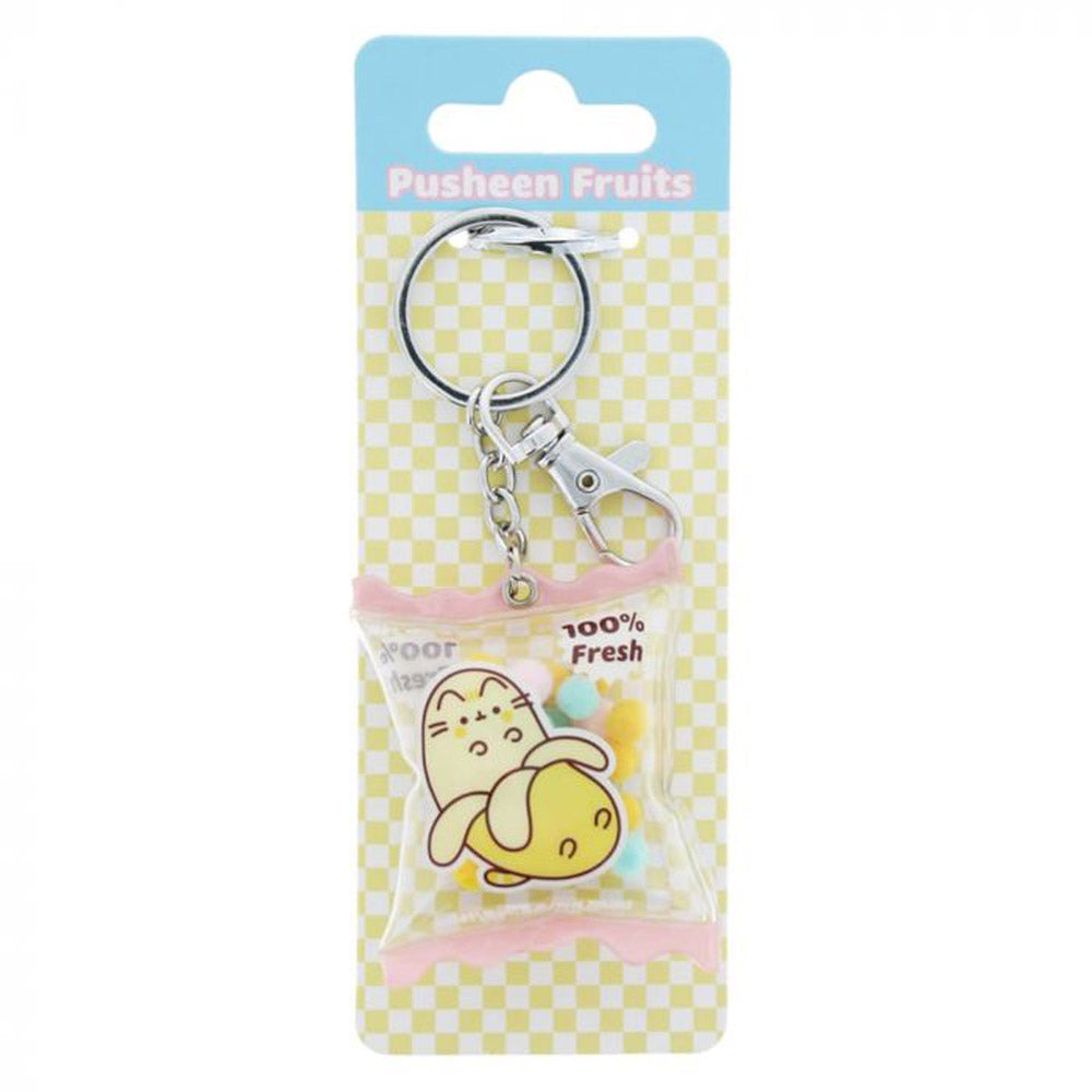 Pusheen Fruits Keyring