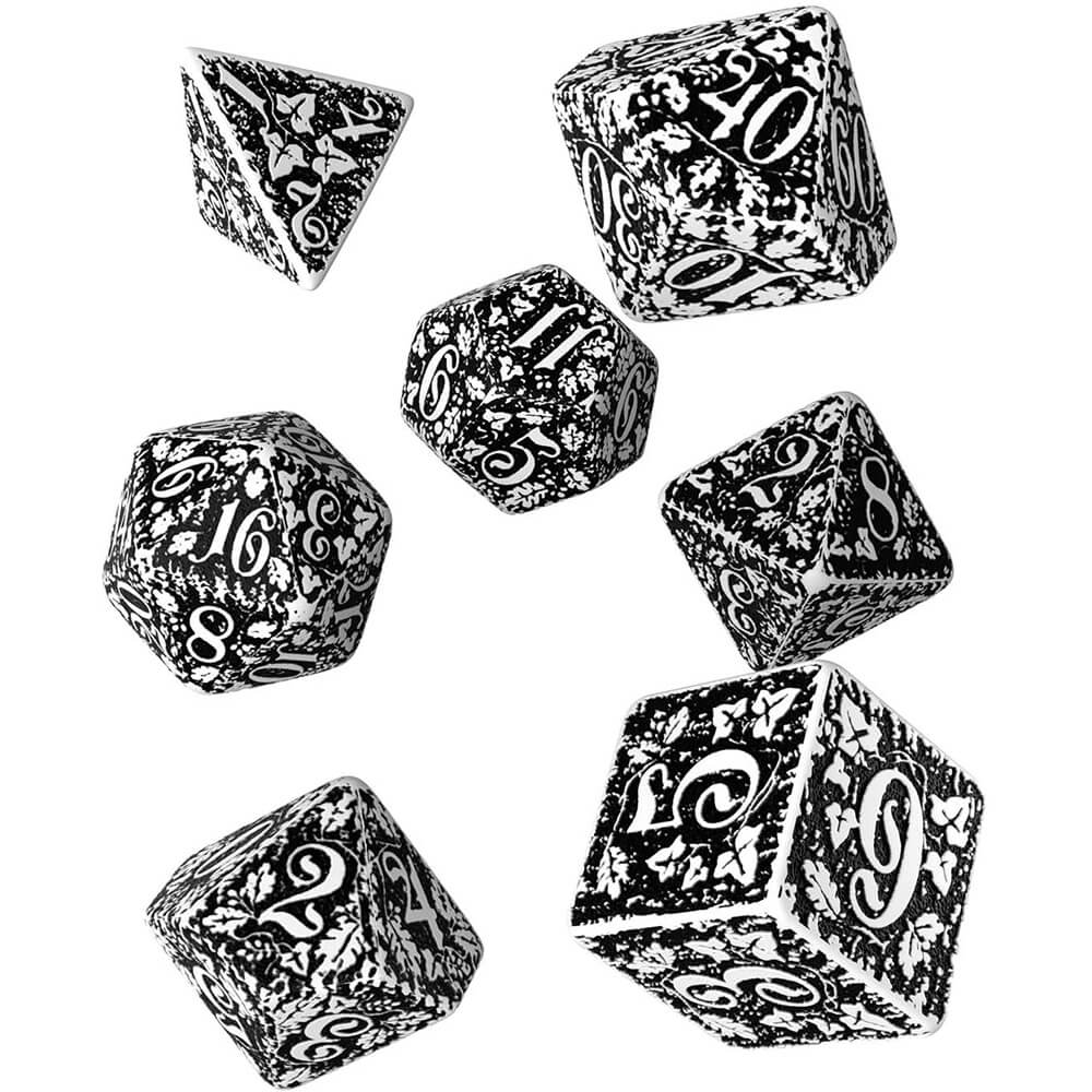 Q Workshop Forest 3D DICE Set of 7