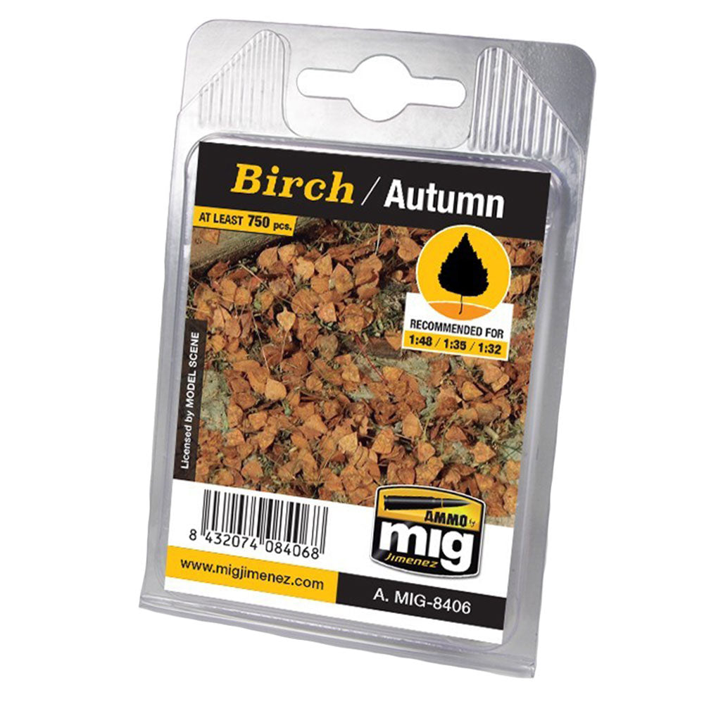 Mig Dioramas Birchの葉による弾薬