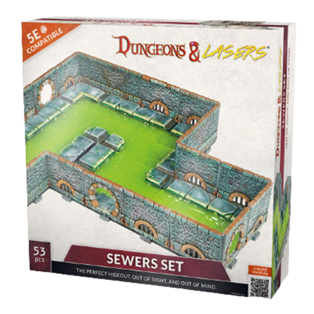  Dungeons & Lasers RPG Miniatur