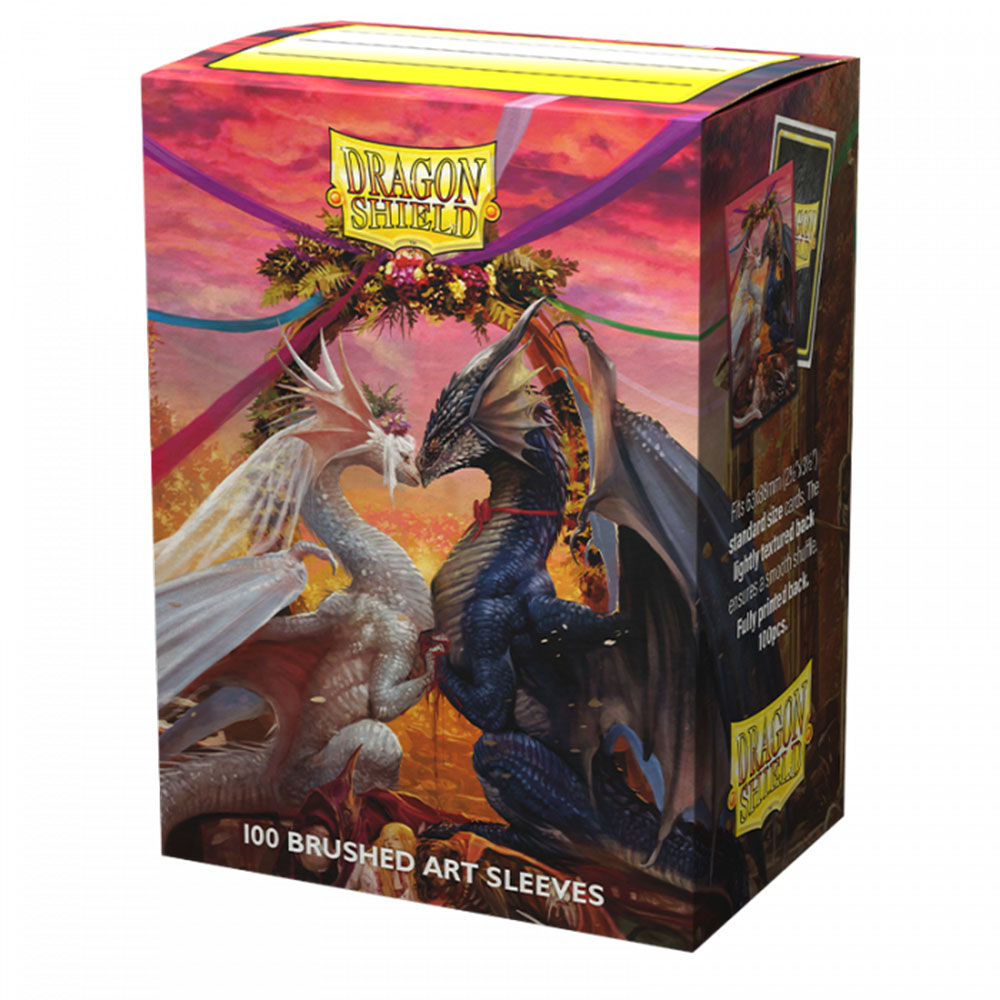 Manga de arte cepillada de Dragon Shield 100pc