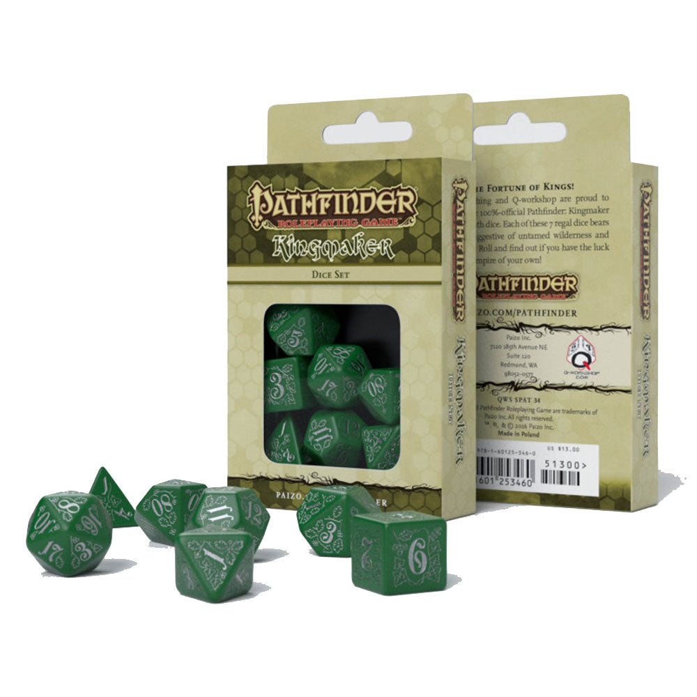 Q Workshop Pathfinder Dice (uppsättning av 7)