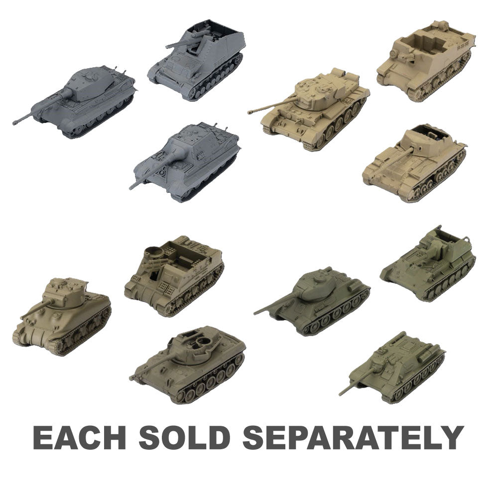 World of Tanks Miniatures Game Tank Platoon 3