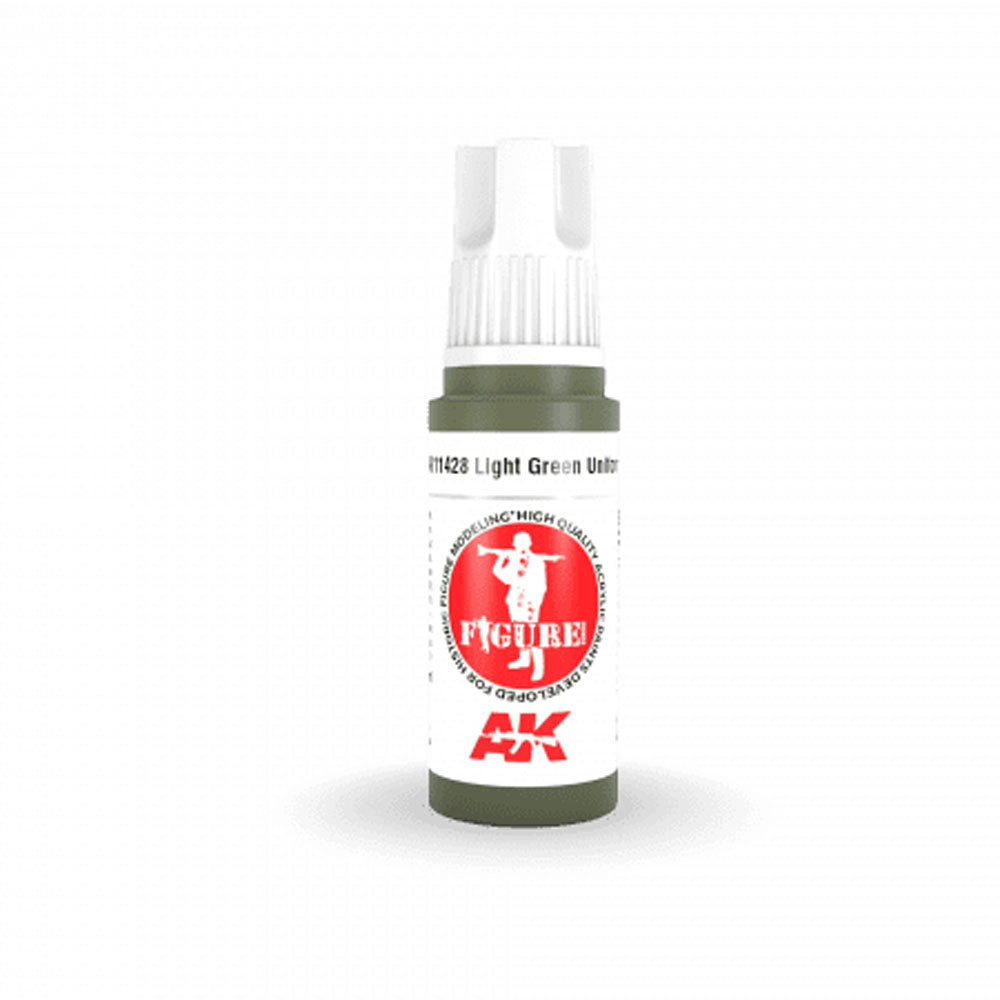 AK Interactive 3Gen Green Figures Akryl 17 ml