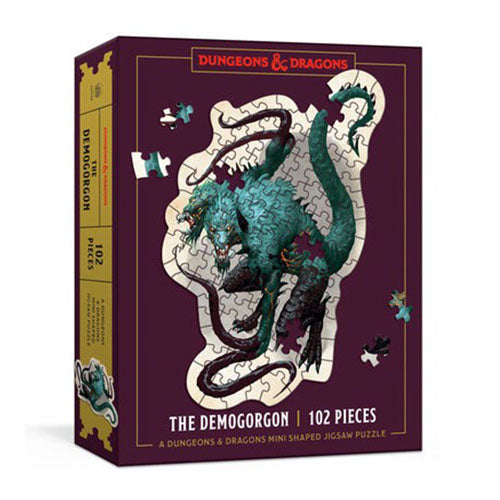 Dungeons & Dragons Mini Shaped Jigsaw Puzzle