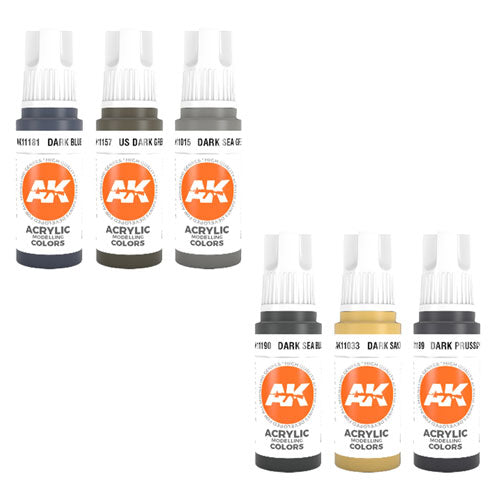 AK Interactive 3Gen Dark Acrylic Paint 17mL