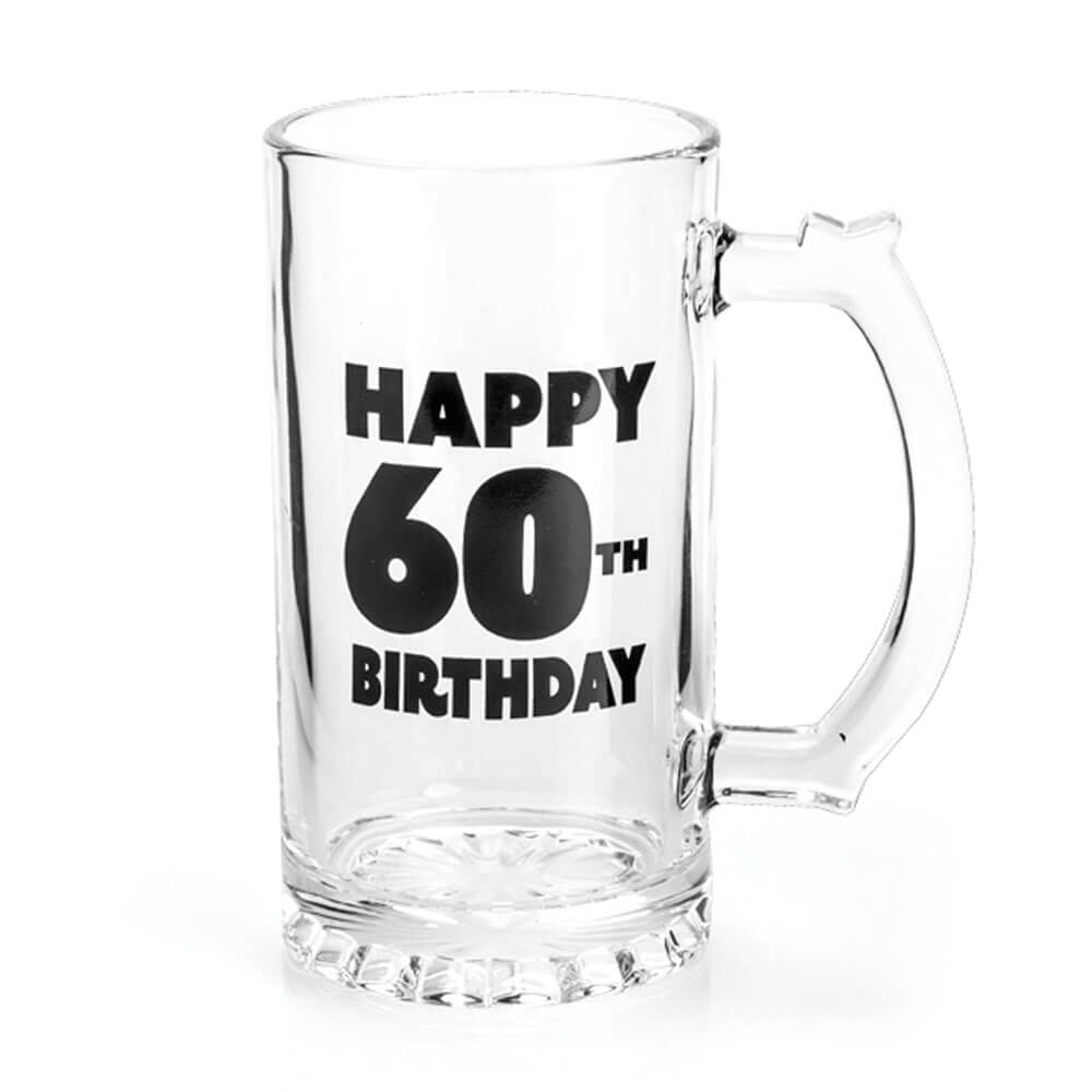 Joyeux anniversaire bière Stein