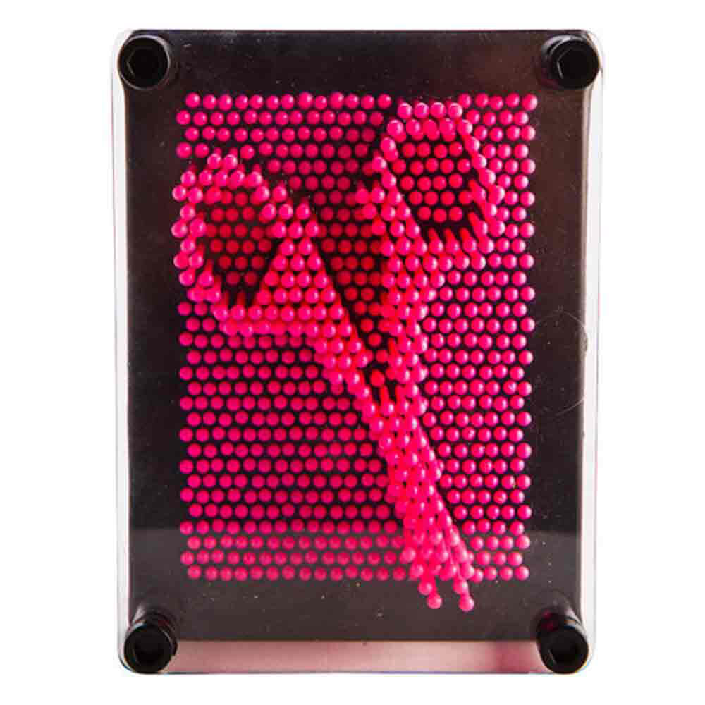 Pink Neon Pin Art