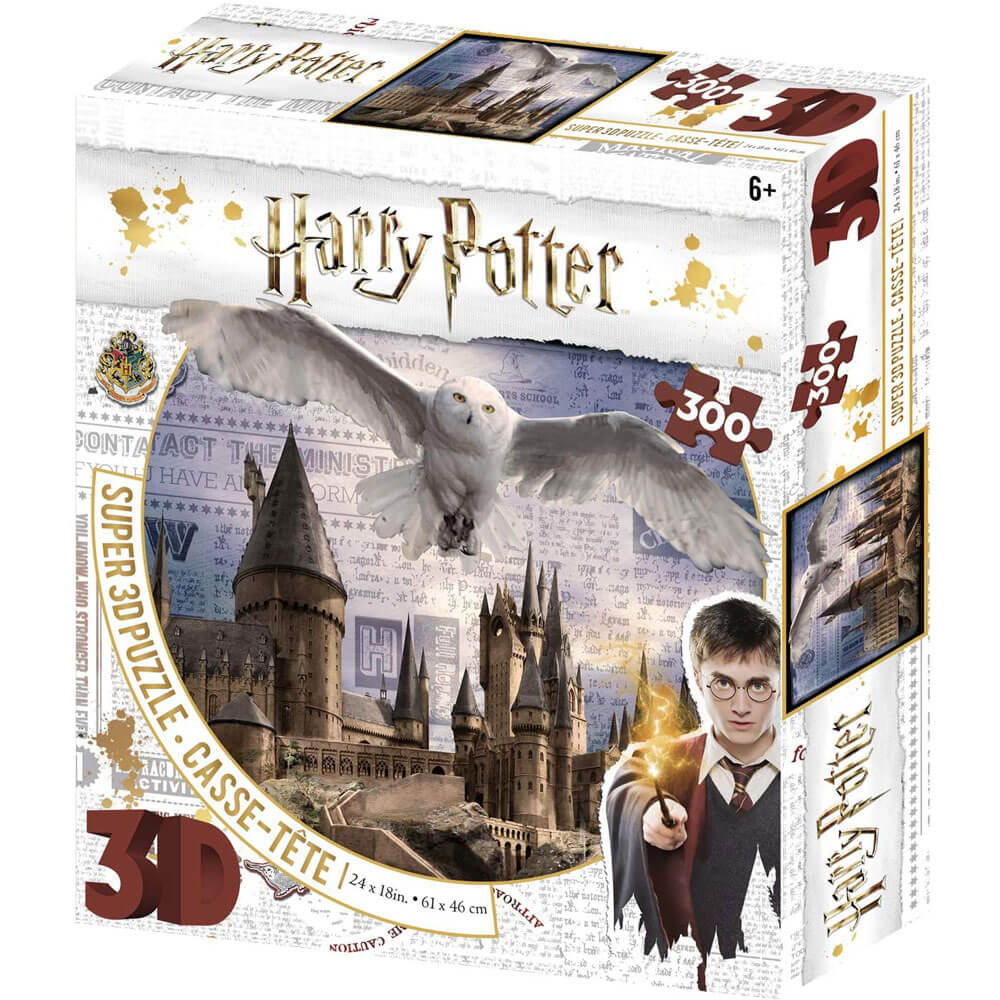 Harry Potter 3d 300pc Rompecedia