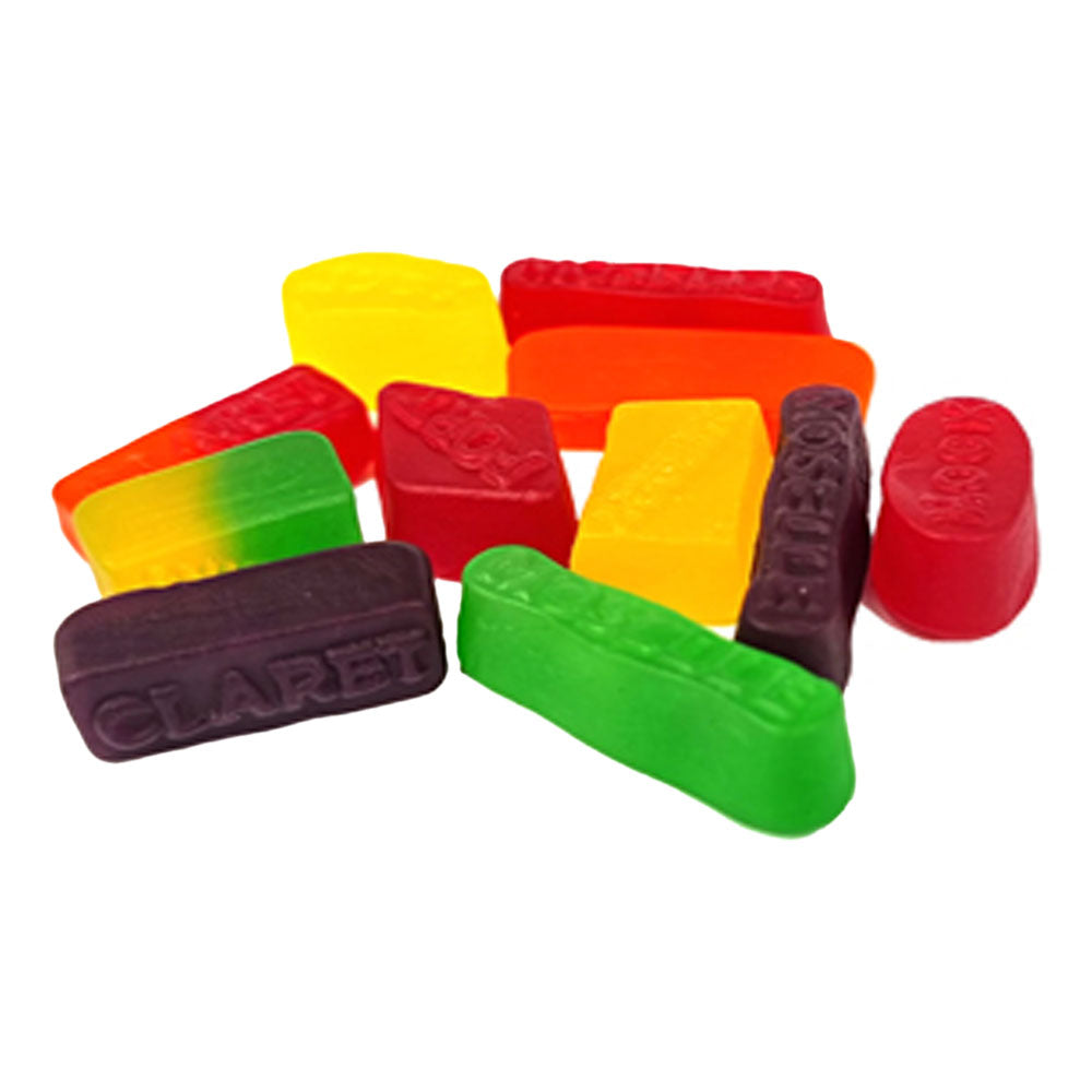 Allseps Bulk Wine Gums 1kg (8 Bags)