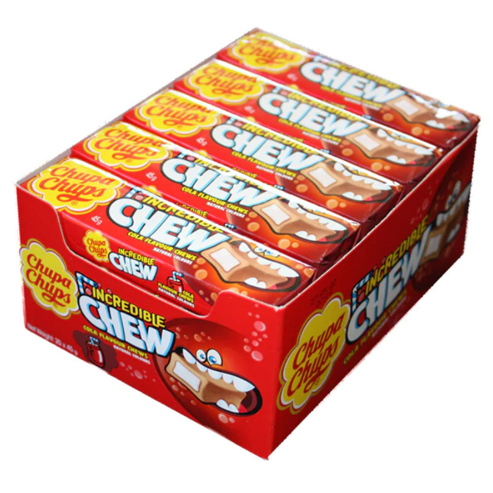 Chupa Chups increíbles Chew Lollies (20x45g)