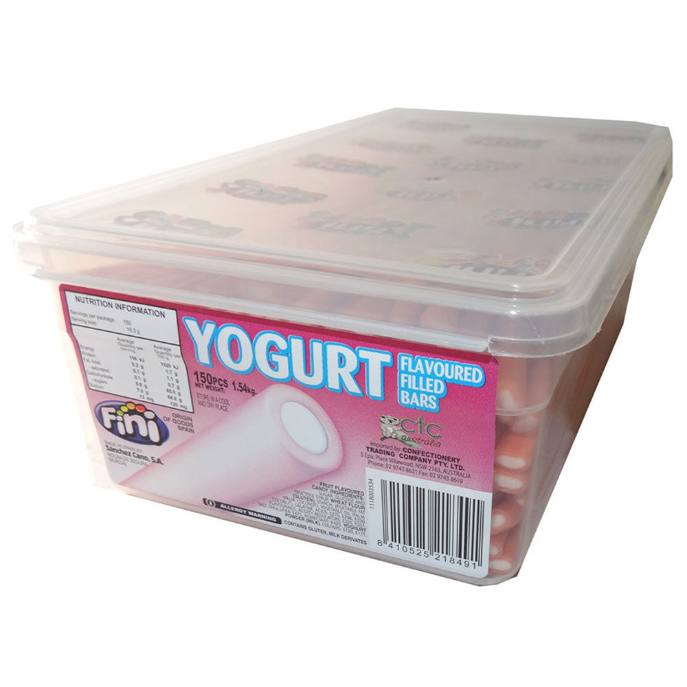 Barras llenas de yogur de fini 1.54 kg