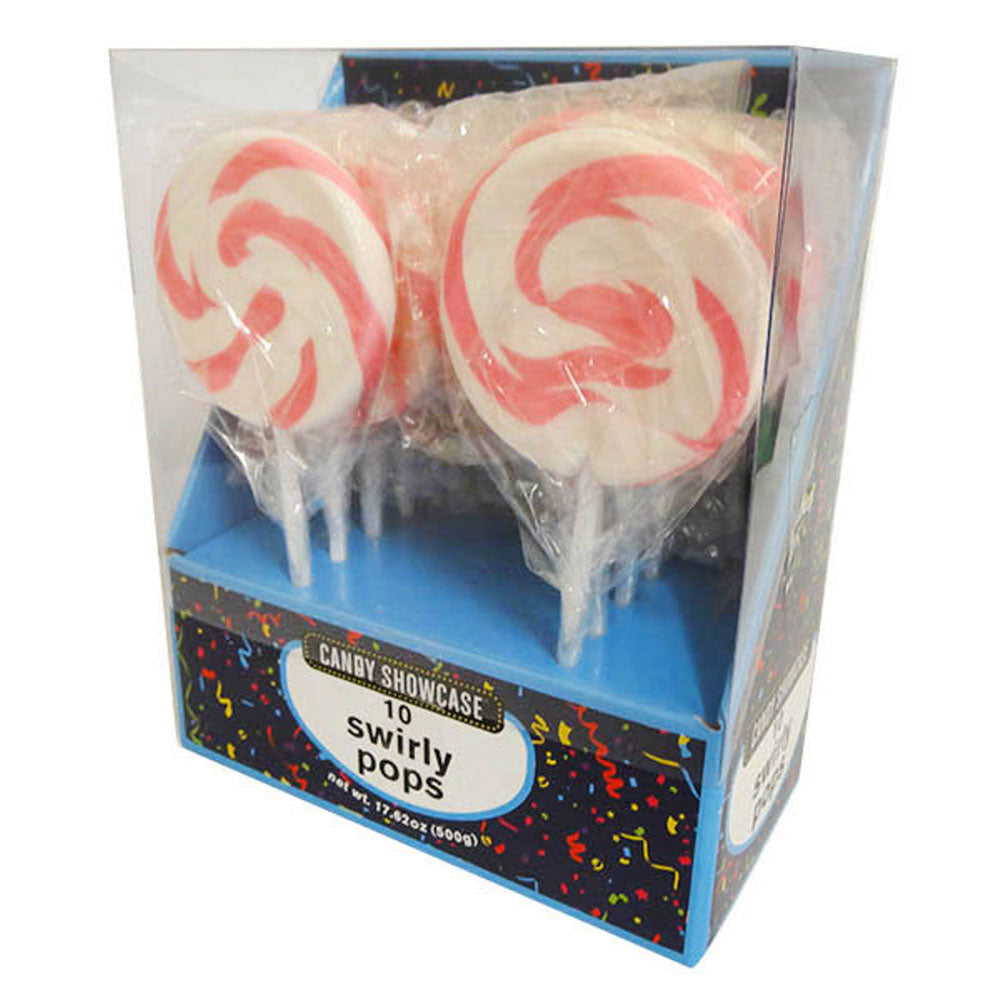 Candy Showcase swirly lolly's (10x50g)