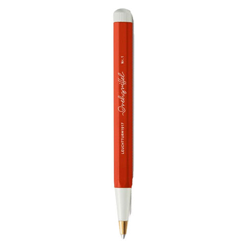 Drehgriffel #1 Royal Blue Ink Medium Twist Pen (Red)