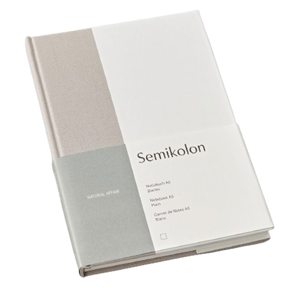 Semikolon Plain A5 anteckningsbok