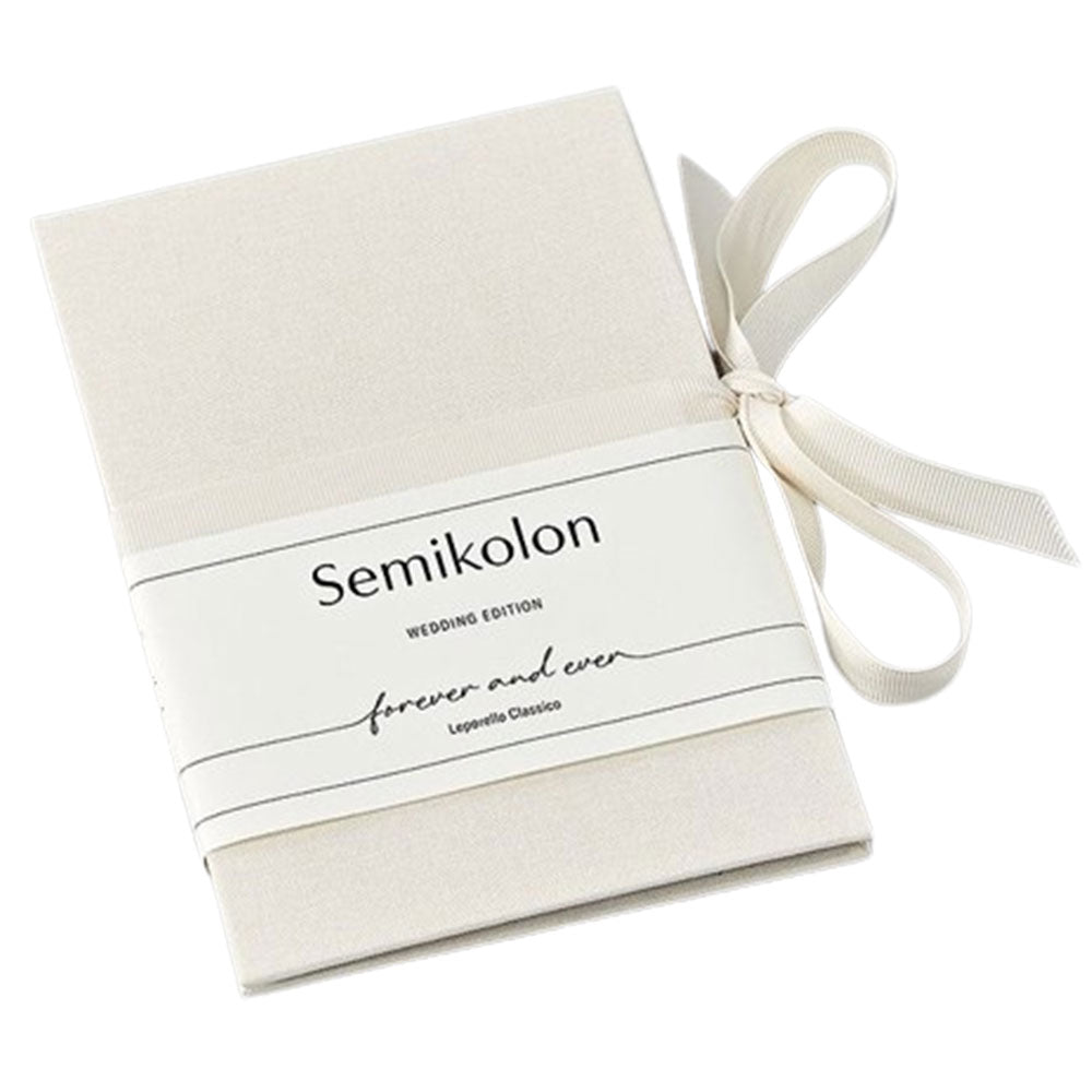 Semikolon Chamois Leporello Classico Wedding Edition Album