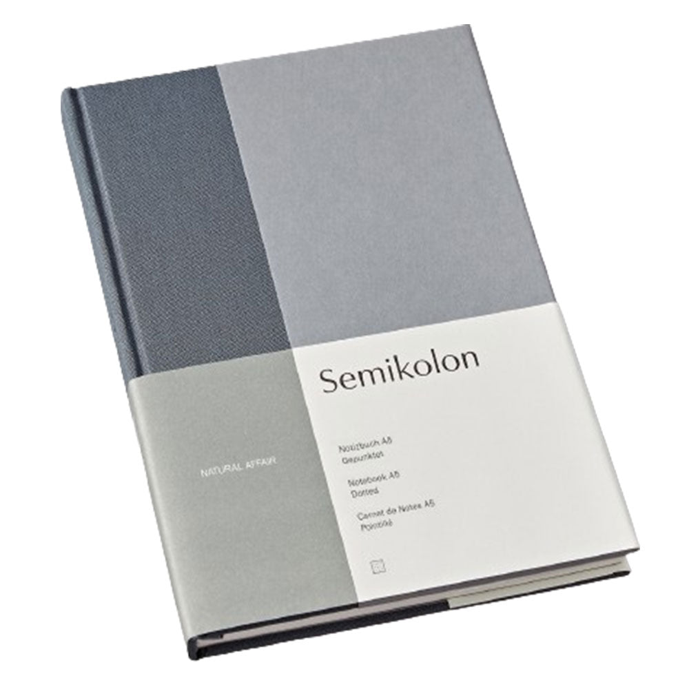 Semikolon gestippeld a5 notebook