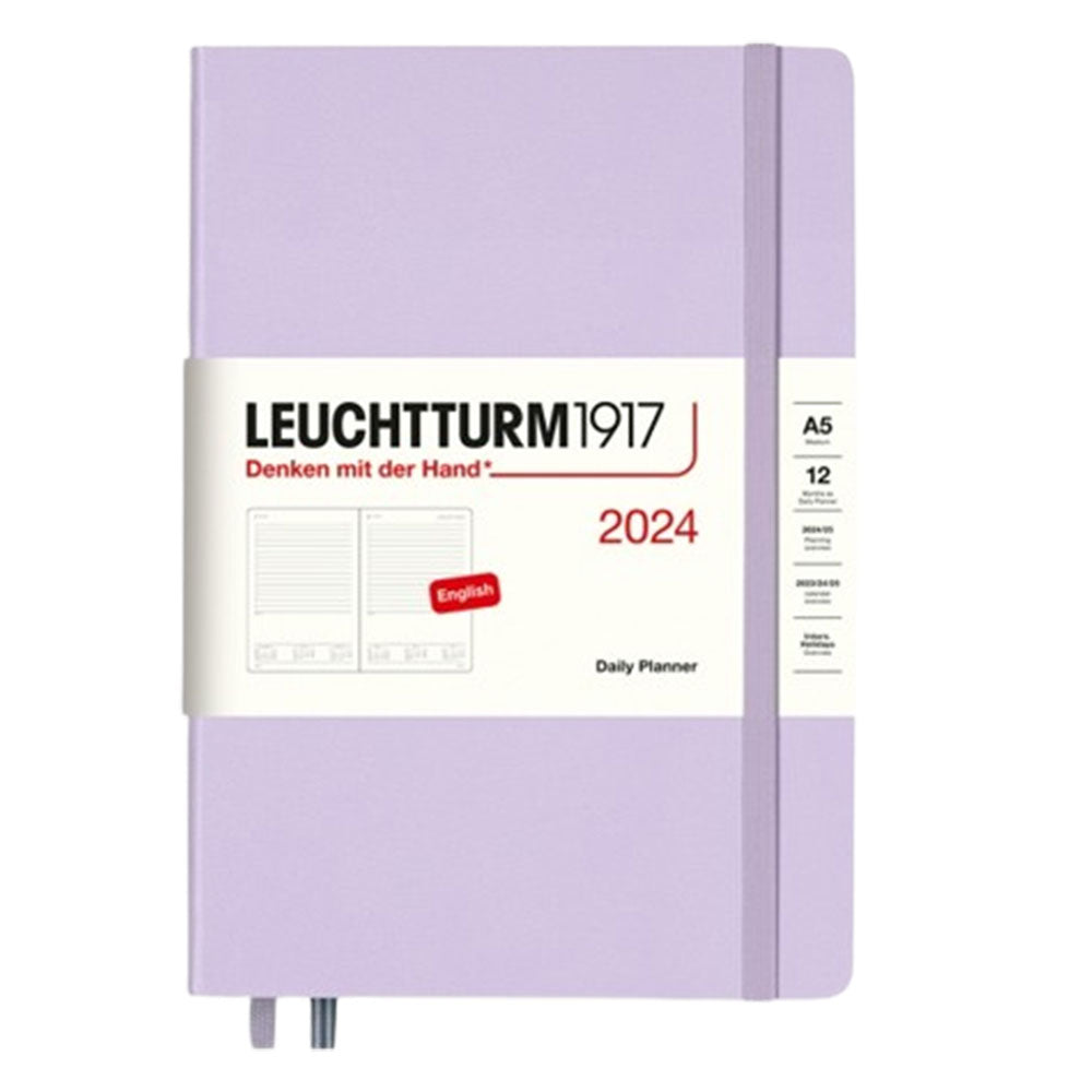 Pianificatore quotidiano Leuchtturm 2024 A5