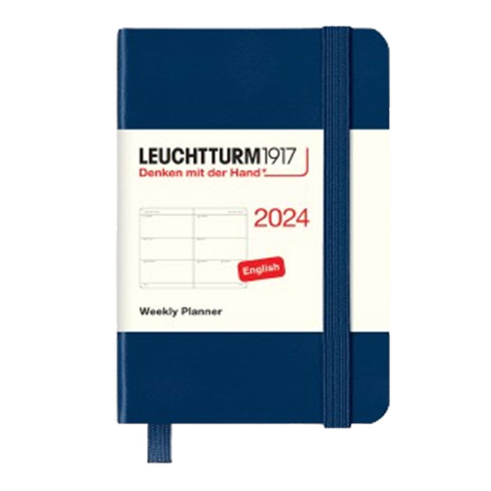 Leuchtturm 2024 A7 ukentlig mini -planlegger