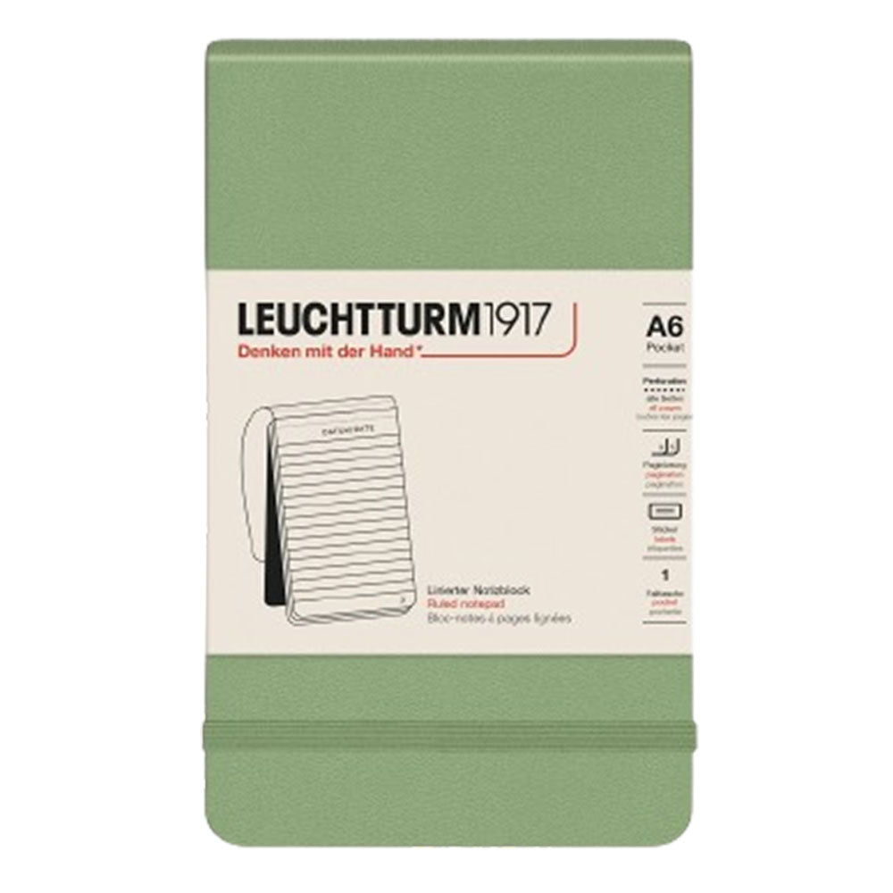 Reporter A6 184-siders lomme Notepad (SAGE)