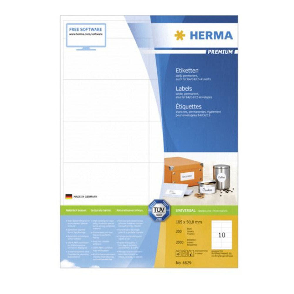 Herma Premium Etyels A4 105 mm 200pc