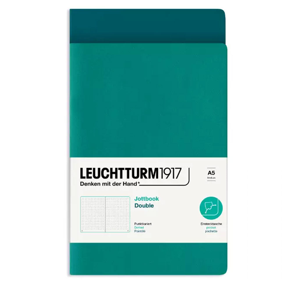 Leuchtturm Twin Pack JottbookはA5を点在させました