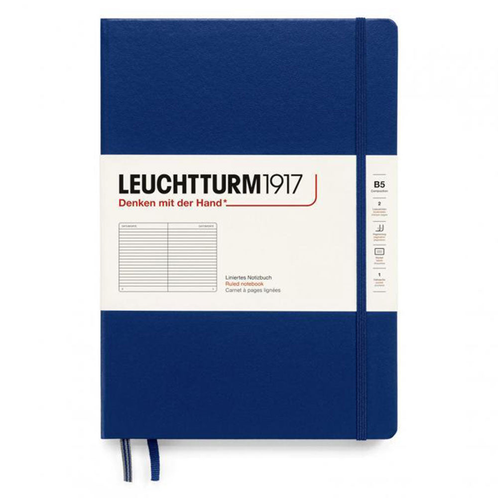 Leuchtturm HC Composition Ruled Notebook B5