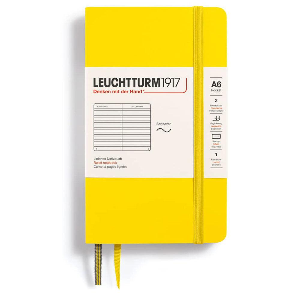 Leuchtturm Softcover rządził notebookiem A6