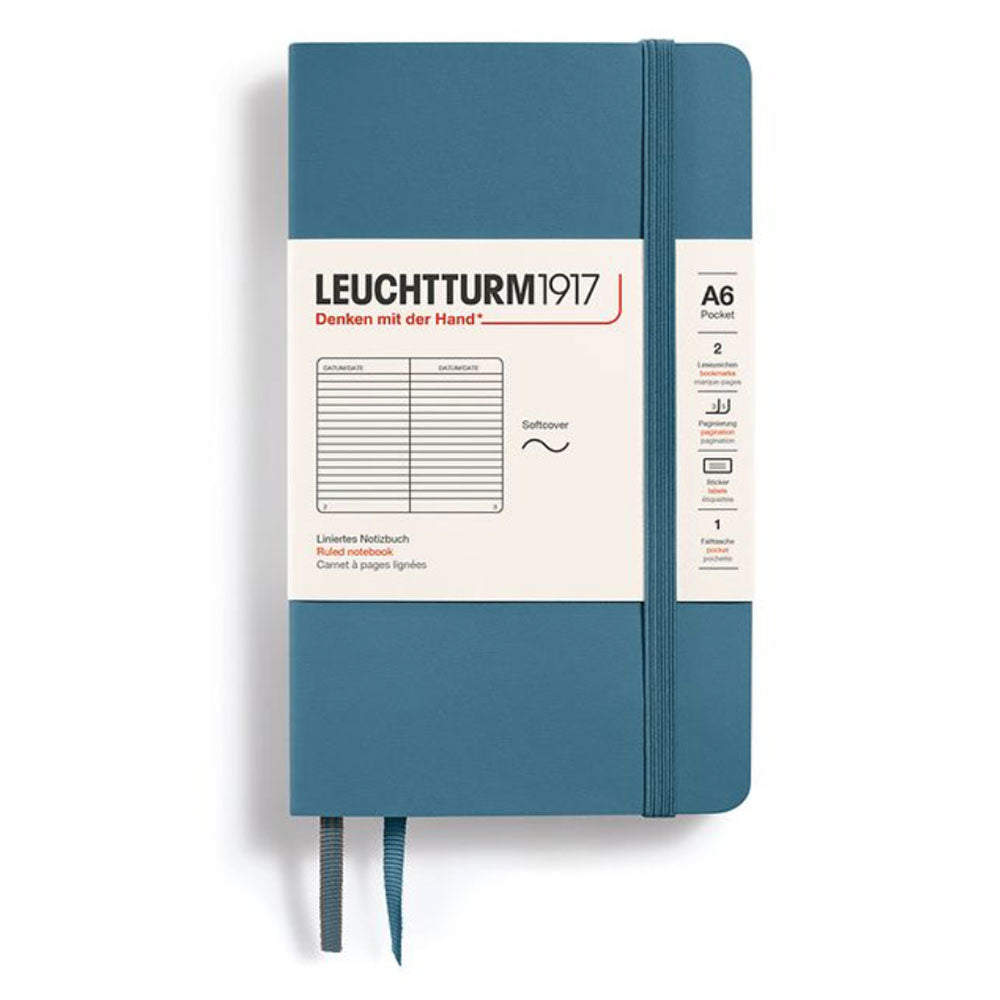 Leuchtturm Softcover Ruled Notebook A6