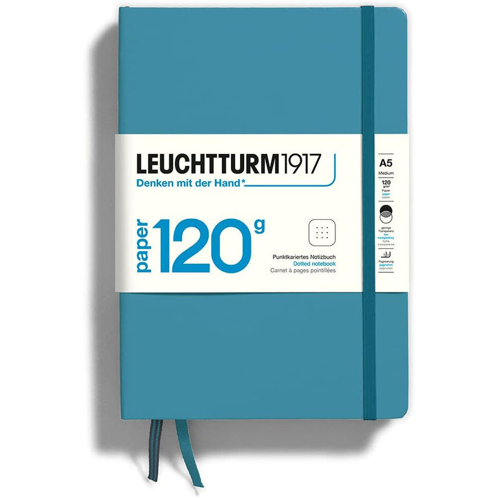 Leuchtturm 120g upplaga prickade A5 anteckningsbok