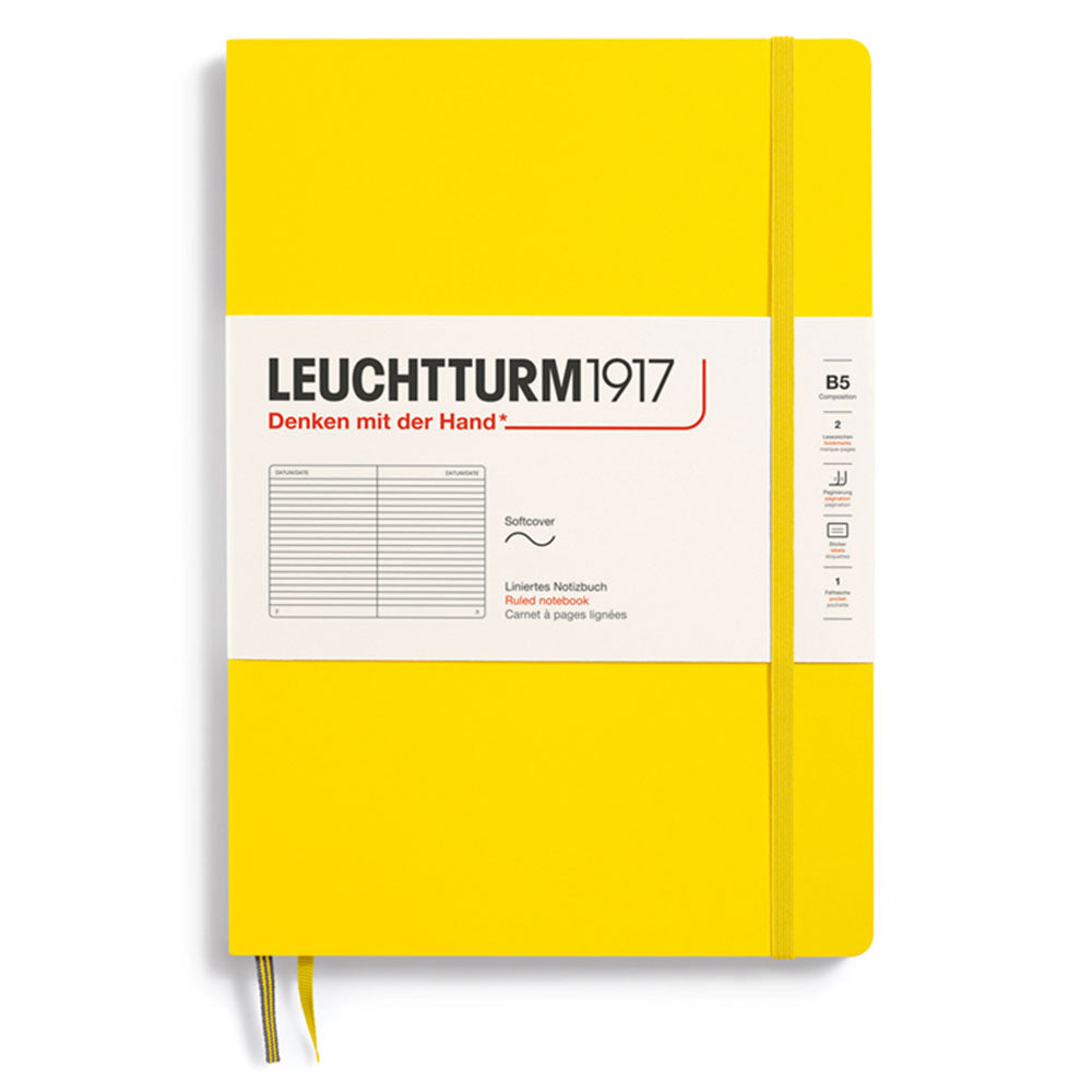 Leuchtturm SC -komposition styrde anteckningsbok B5