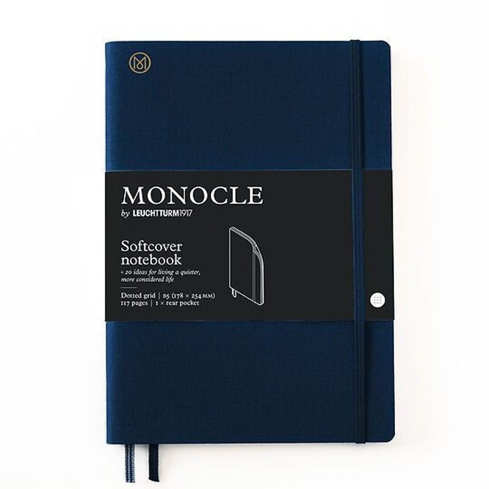 Leuchtturm Monocle Softcover prickade anteckningsbok A6