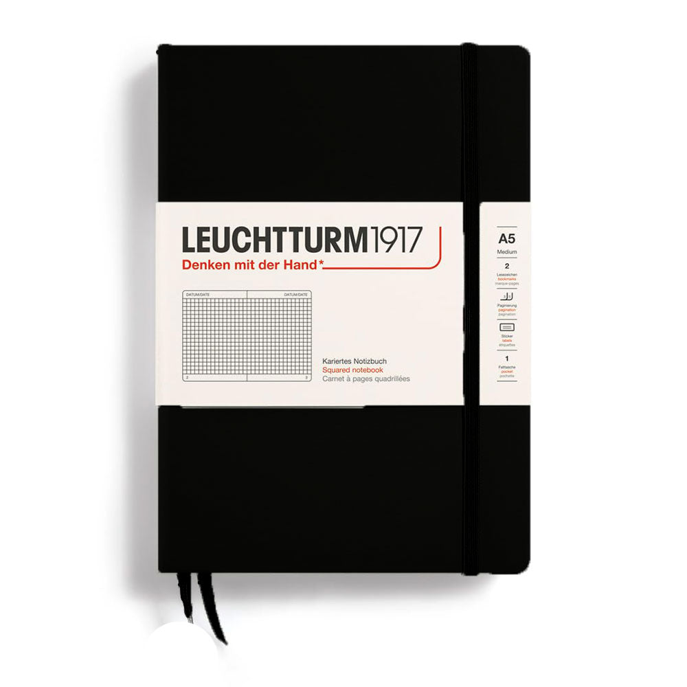 Leuchtturm inbunden kvadrat anteckningsbok A5