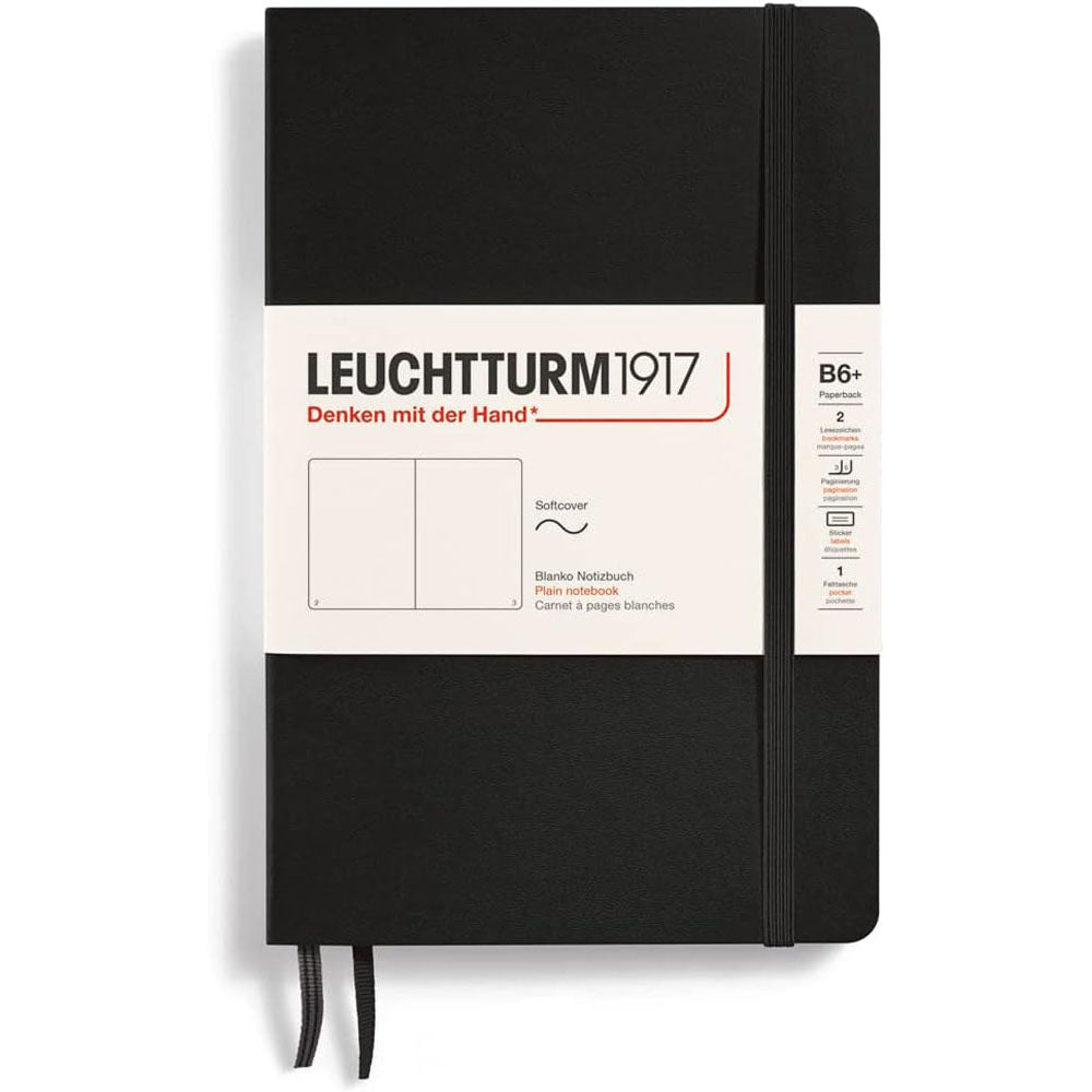 Leuchtturm SC Paperack Plain B6+ Notebook123pg