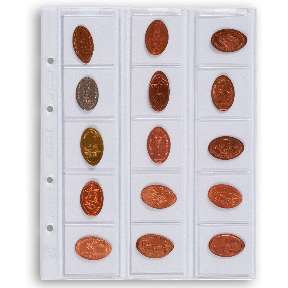 Leuchtturm Optima Coin Sheets 5pk (klar)