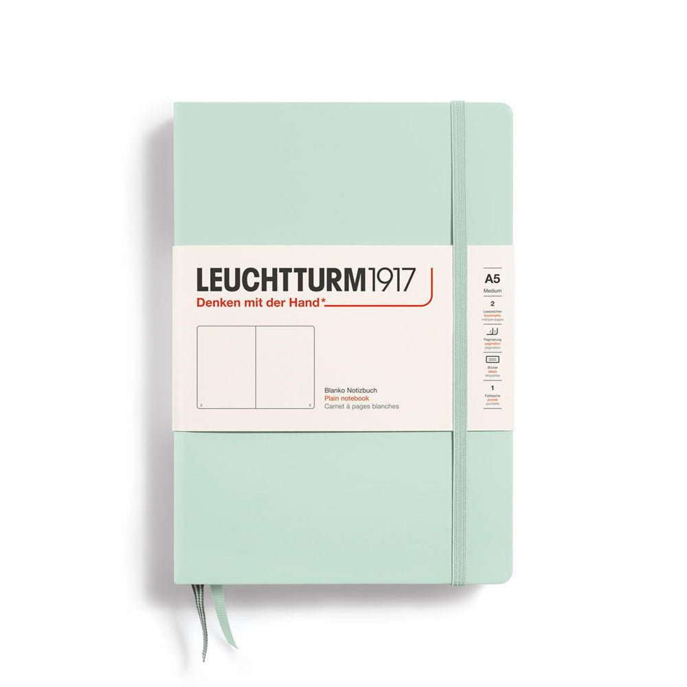 Leuchtturm Hardcover Plain Notebook A5（緑）