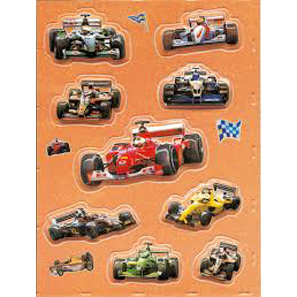 Herma Racing Cars Pop-up Sticker